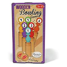 Fun2give Retr-Oh! Wooden Bowling Game