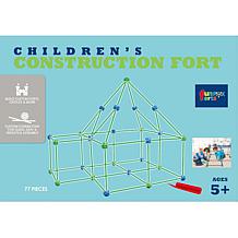 Funphix 77-Pc Fort Building Kit with Glow in the Dark Sticks