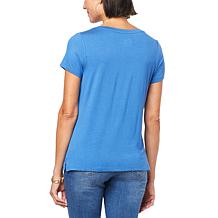 G by Giuliana 2-pack EcoLuxe Perfect V-Neck Tees