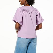 G by Giuliana Balloon Sleeve Blouse
