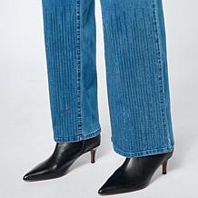 G by Giuliana Black Label Denim Wide Leg Jean