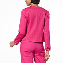 G by Giuliana Black Label Embellished Blazer