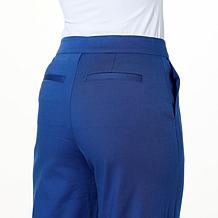 G by Giuliana Black Label High-Rise Woven Wide Leg Trouser