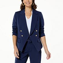 G by Giuliana Black Label Papa DePandi Collab Heart Blazer
