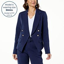 G by Giuliana Black Label Papa DePandi Collab Heart Blazer