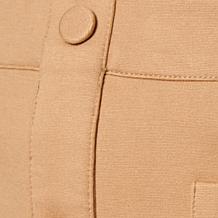 G by Giuliana Black Label Ponte Knit Beaded Pencil Skirt