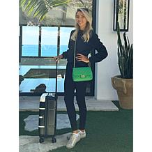 G by Giuliana Black Label Quilted Lamb Leather Crossbody