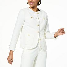 G by Giuliana Black Label Tweed Jacket