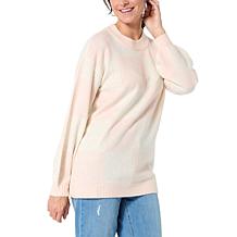 G by Giuliana Checkered Jacquard Pullover Sweater