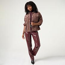 G by Giuliana Corduroy Button Front Jacket