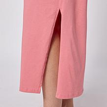 G by Giuliana Cotton Spandex Midi Dress