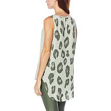 G by Giuliana EcoLuxe Mixed Media Tank