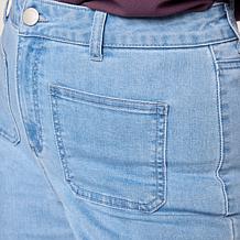 G by Giuliana G-5 Denim Straight Leg Pant