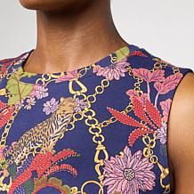 G by Giuliana G-Knit Printed Sleeveless Tank