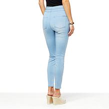 G by Giuliana G-Soft Denim Double-Button Pull-On Jegging