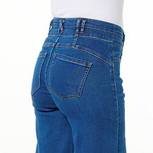 G by Giuliana G-Soft Denim High-Rise Wide-Leg Jean