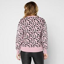 G by Giuliana Jacquard Sweater with Sequins