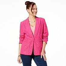 G by Giuliana Lace Girlfriend Blazer
