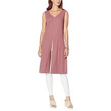 G by Giuliana LounGy Ribbed Knit Drama Top