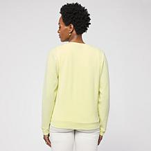 G by Giuliana Sweater Cardigan with Clear Sequins