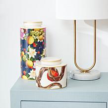 G by Giuliana Tiered Stoneware Canisters 3-Piece Set