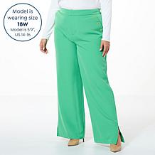 G by Giuliana Twill Wide-Leg Sailor Pant