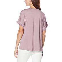 G by Giuliana V-Neck Knit Tee