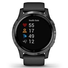 Garmin Vivoactive 4 GPS Smartwatch in Slate and Black