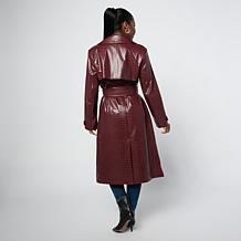GBG Croc Faux Leather Trench