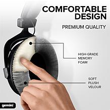 Gemini DJX-1000 Professional Monitoring Headphones