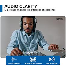 Gemini GEM-08USB Compact 8 Channel Bluetooth Mixer