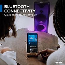 Gemini GLS-550 Dual 6.5 Inch Bluetooth Party System
