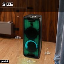 Gemini GLS-880 Dual 8 Inch Bluetooth Party System
