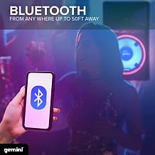 Gemini Powerful Bluetooth 15 Inch Party Speaker with Stand