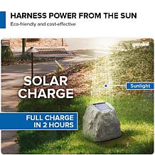 Gemini Sound GHRK-500LTMS Portable Solar Bluetooth Rock Speakers