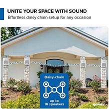 Gemini Sound GHSI-W525BT 6.5" Outdoor Bluetooth Speakers Pair IP44