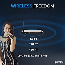 Gemini Sound UHF-04M Quad Handheld UHF Wireless Microphone System