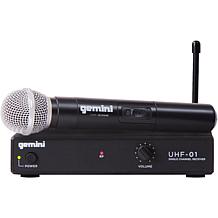 Gemini UHF 04M UHF Quad Wireless Handheld Microphones System