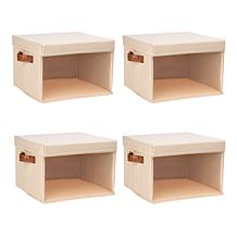 Get Neat Mesh Front Storage Bins - Set of 4