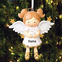 Girl Angel Personalized Ornament