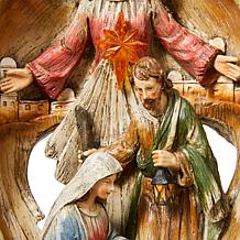 Glitzhome 10.75" Resin Nativity Angel