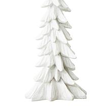 Glitzhome 14.75" Resin Christmas Table Tree Decor