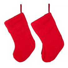 Glitzhome 2-pc Cat and Dog Hooked Stockings