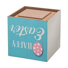 Glitzhome 24" Double-Sided Wooden Porch Décor Easter and July 4th