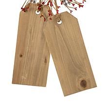 Glitzhome 24in H Valentine's Wooden Doorknob Hanging Decor