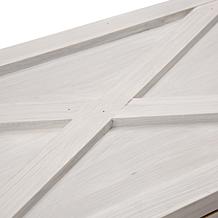 Glitzhome 26" Wooden Tree Collar