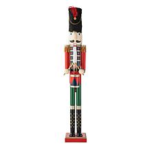 Glitzhome 42" Wooden Christmas Soldier Nutcracker