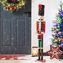 Glitzhome 42" Wooden Christmas Soldier Nutcracker