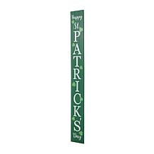 Glitzhome 60in L Wooden St. Patrick's Porch Sign