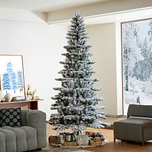 Glitzhome 9' Pre-Lit Artificial Spruce with 460 Lights